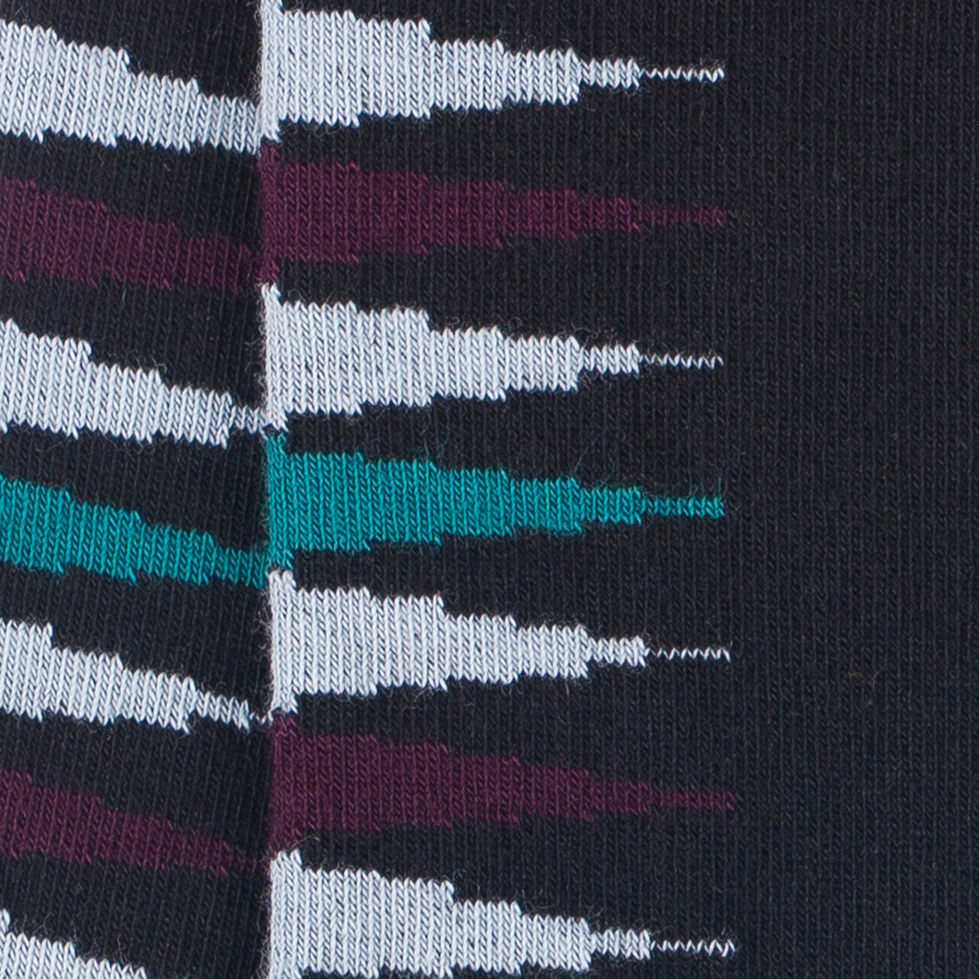 Chaussettes en coton Noir - Motifs backgammon