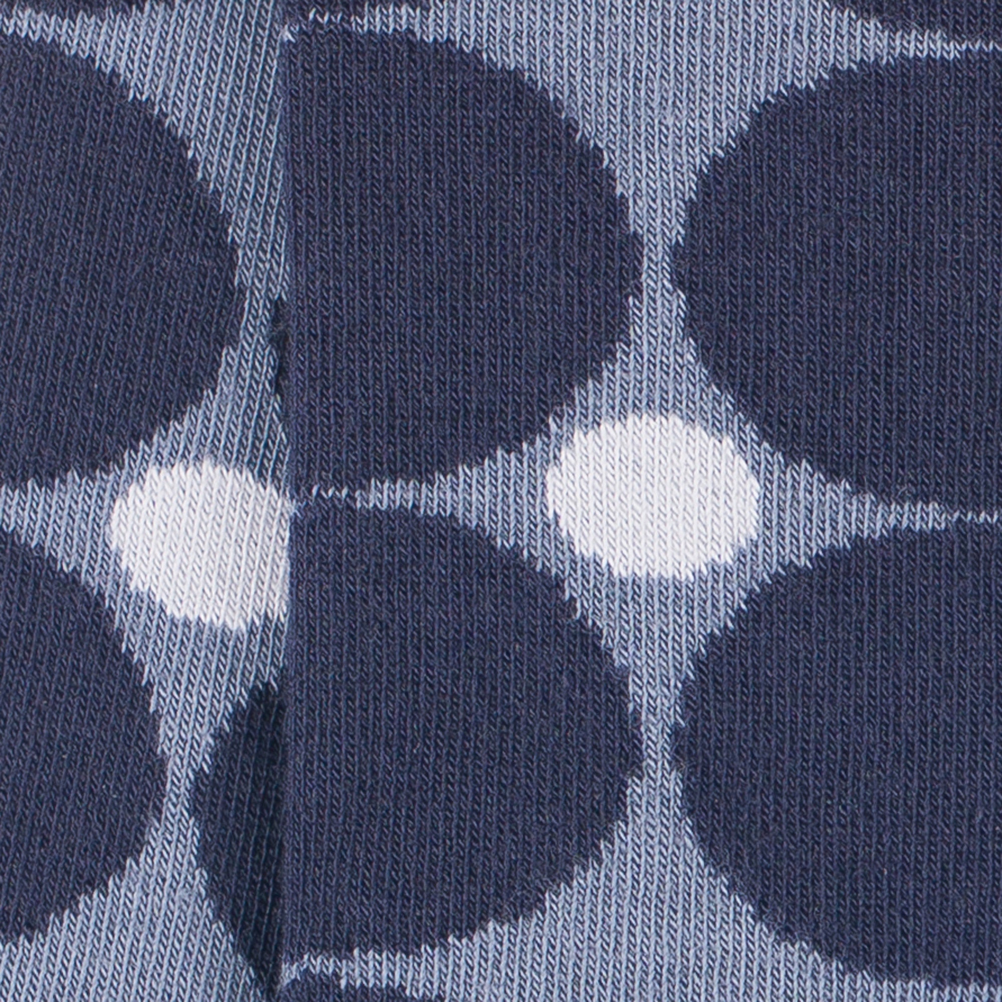 Chaussettes en coton Marine & Payne - Motifs pions dames