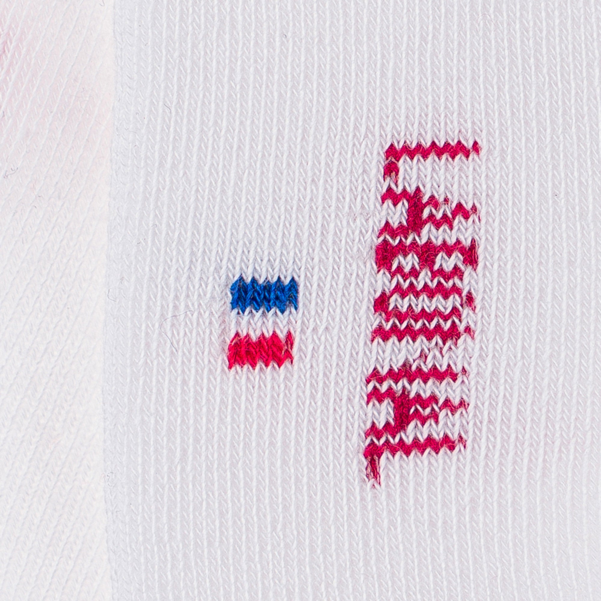 Mini-socquettes sport en coton Blanc - Unies