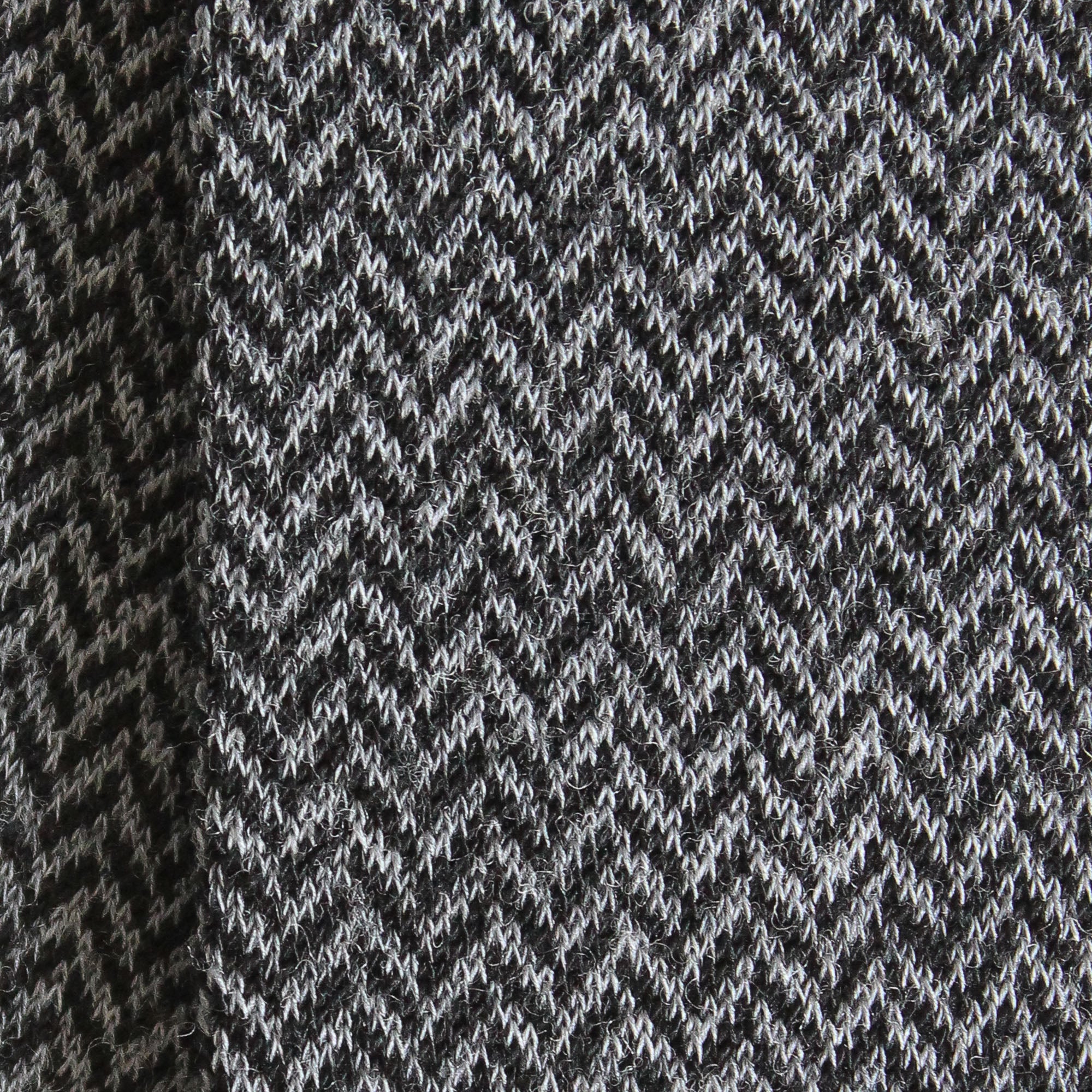 Chaussettes laine noir chevrons