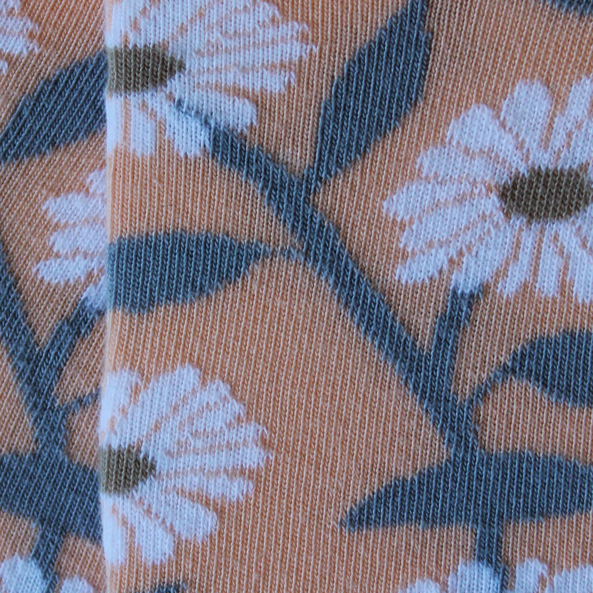 Mini-socquettes en coton Orange vaporeux - Tournesols