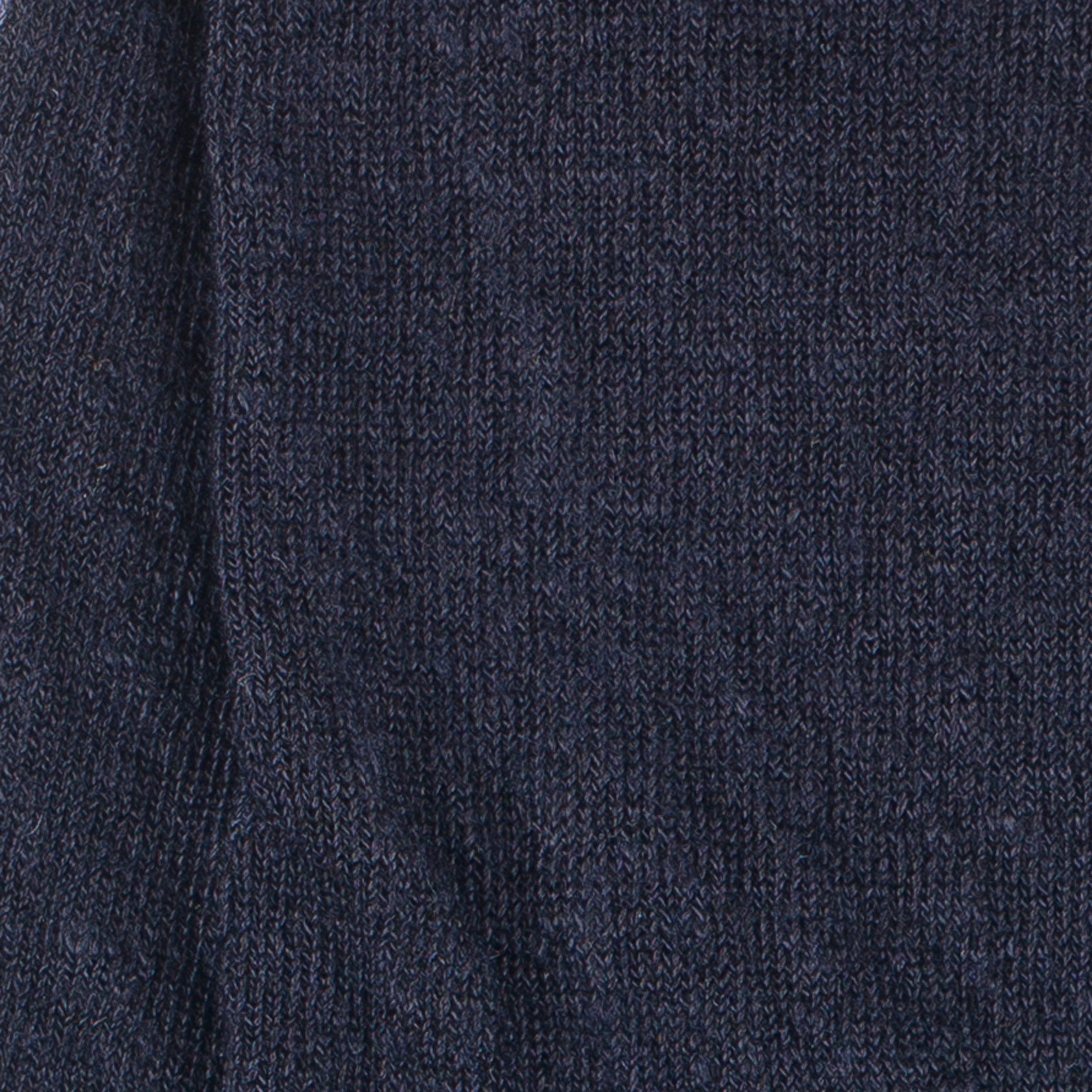 Chaussettes en lin Marine - Unies jersey
