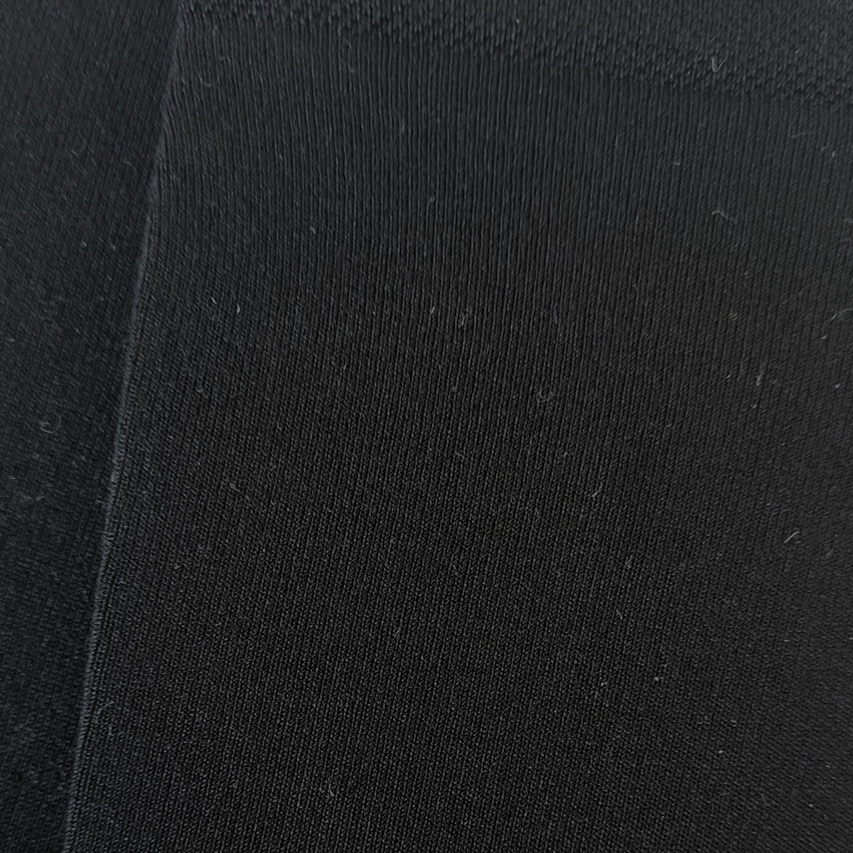 Chaussettes unies en soie noir