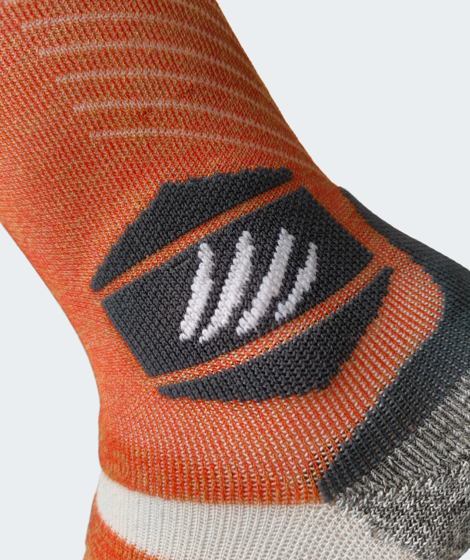 Chaussettes Trail Pulse Orange