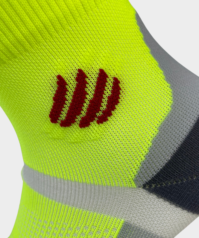 Socquettes Pulse Running - Jaune