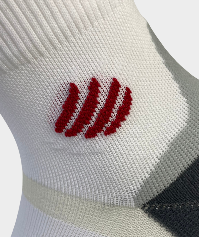 Socquettes Pulse Running - Blanc