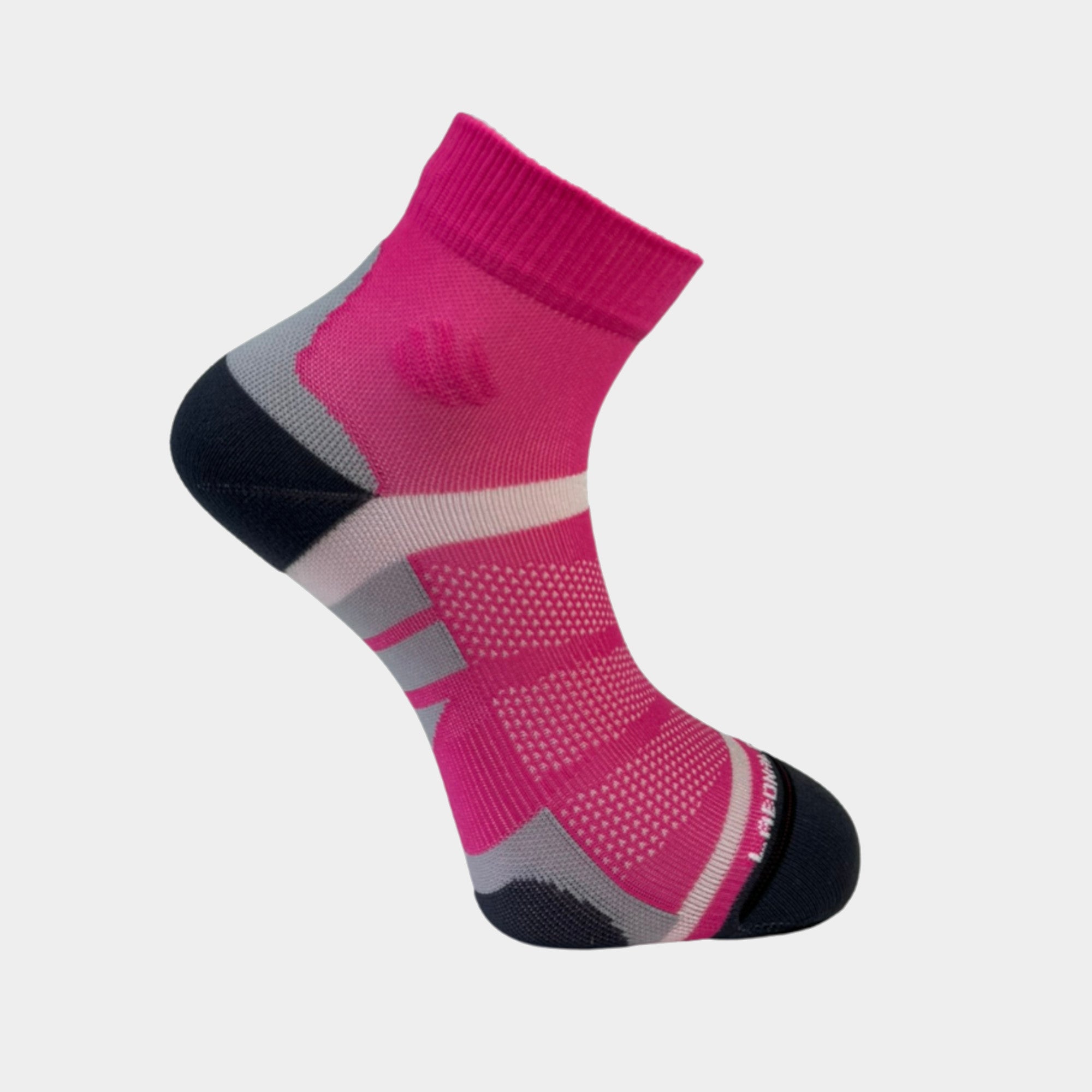 Socquettes Pulse Running - Rose