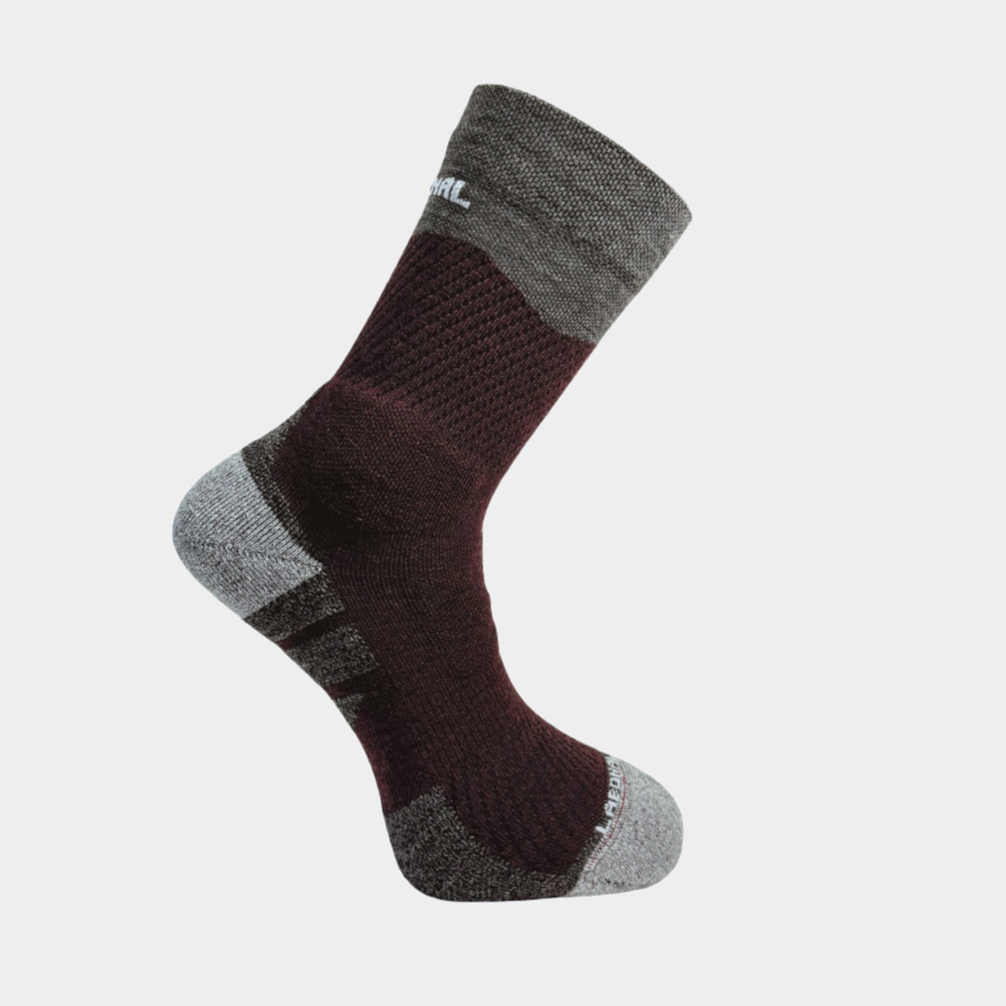 Chaussette Randonnée Pulse Laine Merinos Rouge