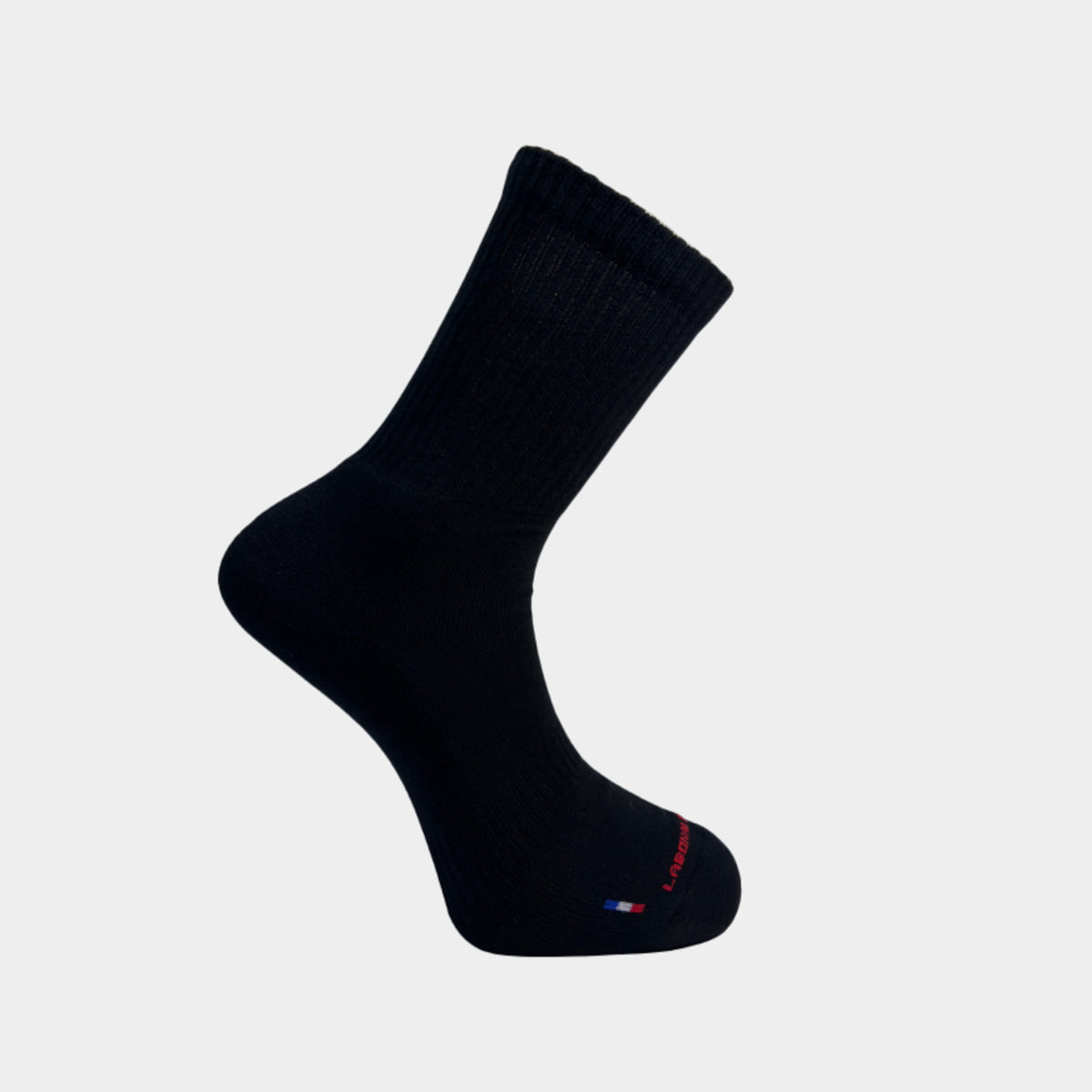 Chaussettes de sport Pulse Lifestyle Coton - Noir et Rouge