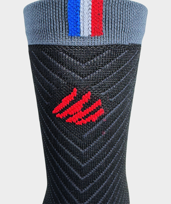 Chaussettes Pulse cyclisme Noir