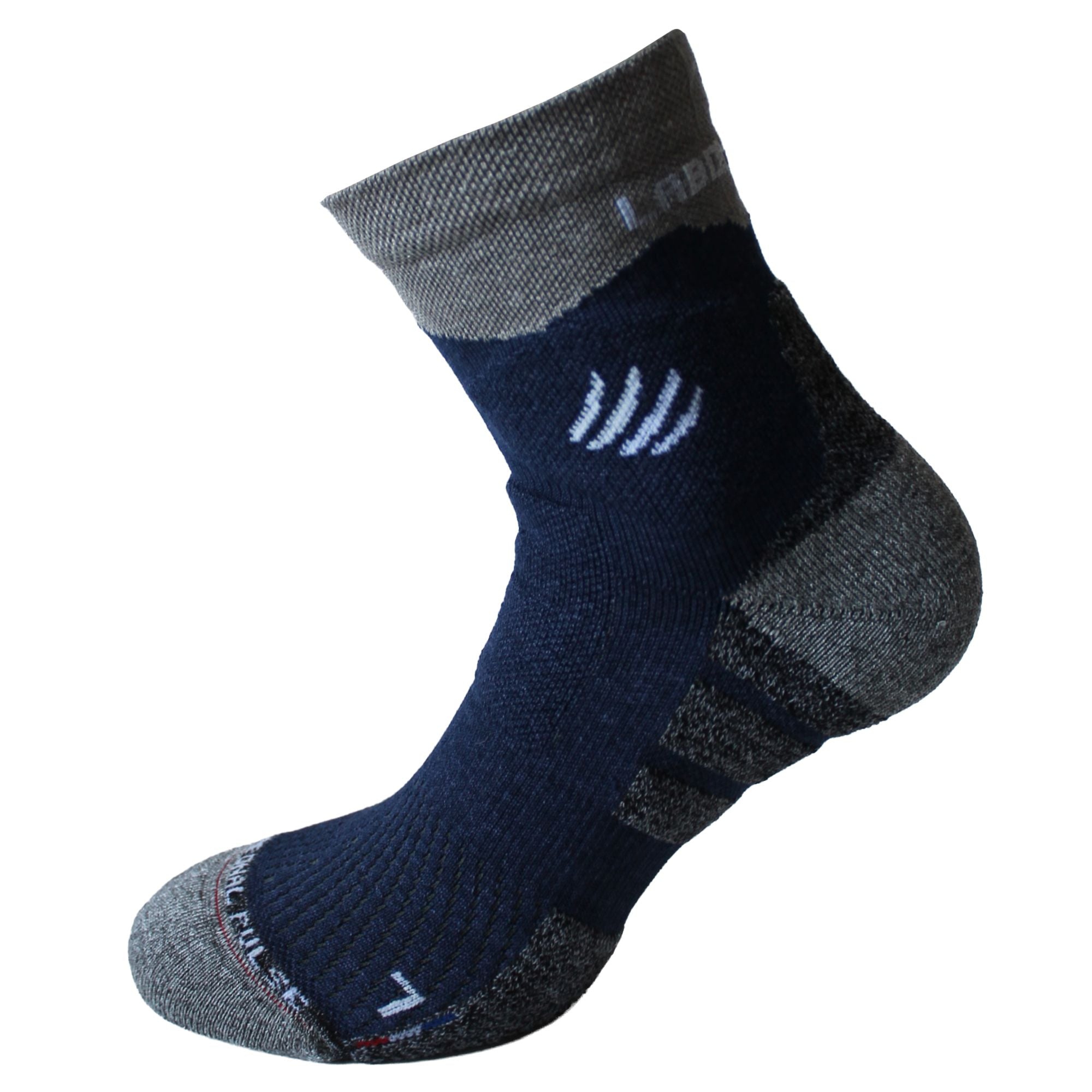 Socquettes Randonnée PULSE Lin Tencel Bleu