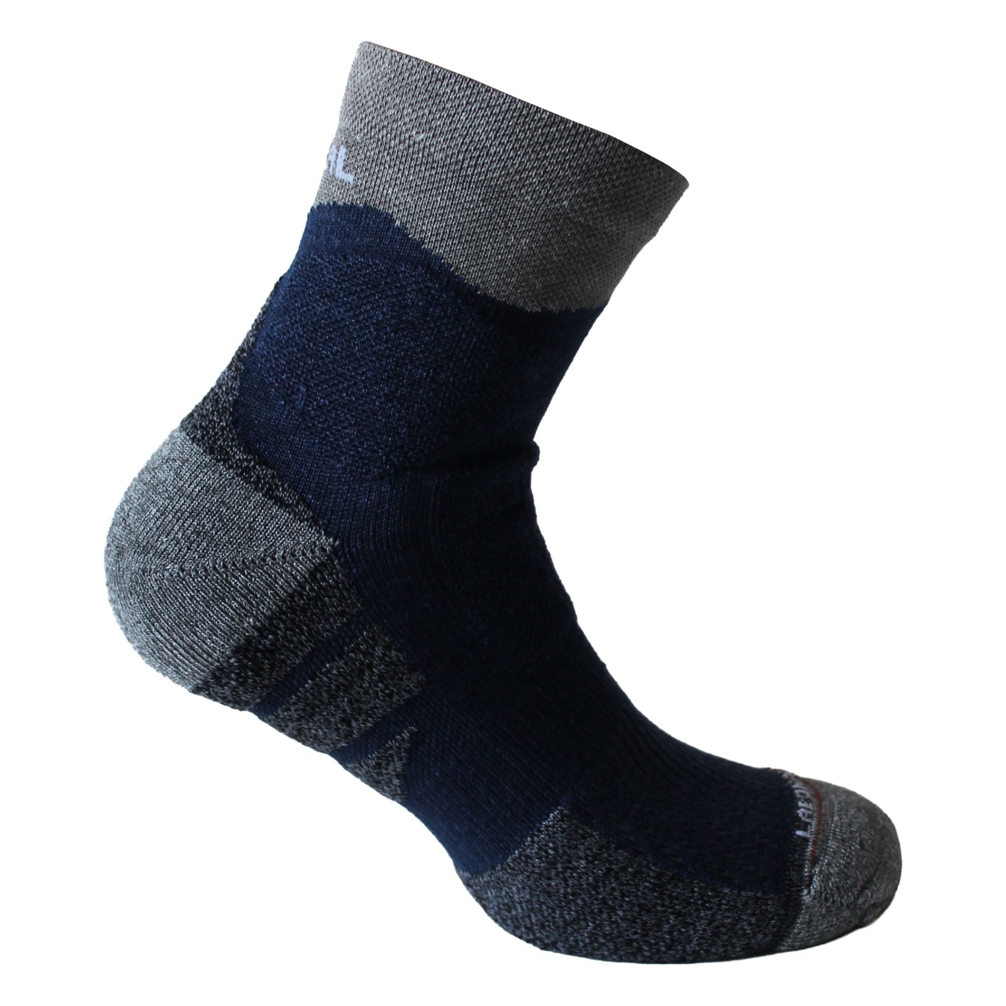 Socquettes Randonnée PULSE Lin Tencel Bleu