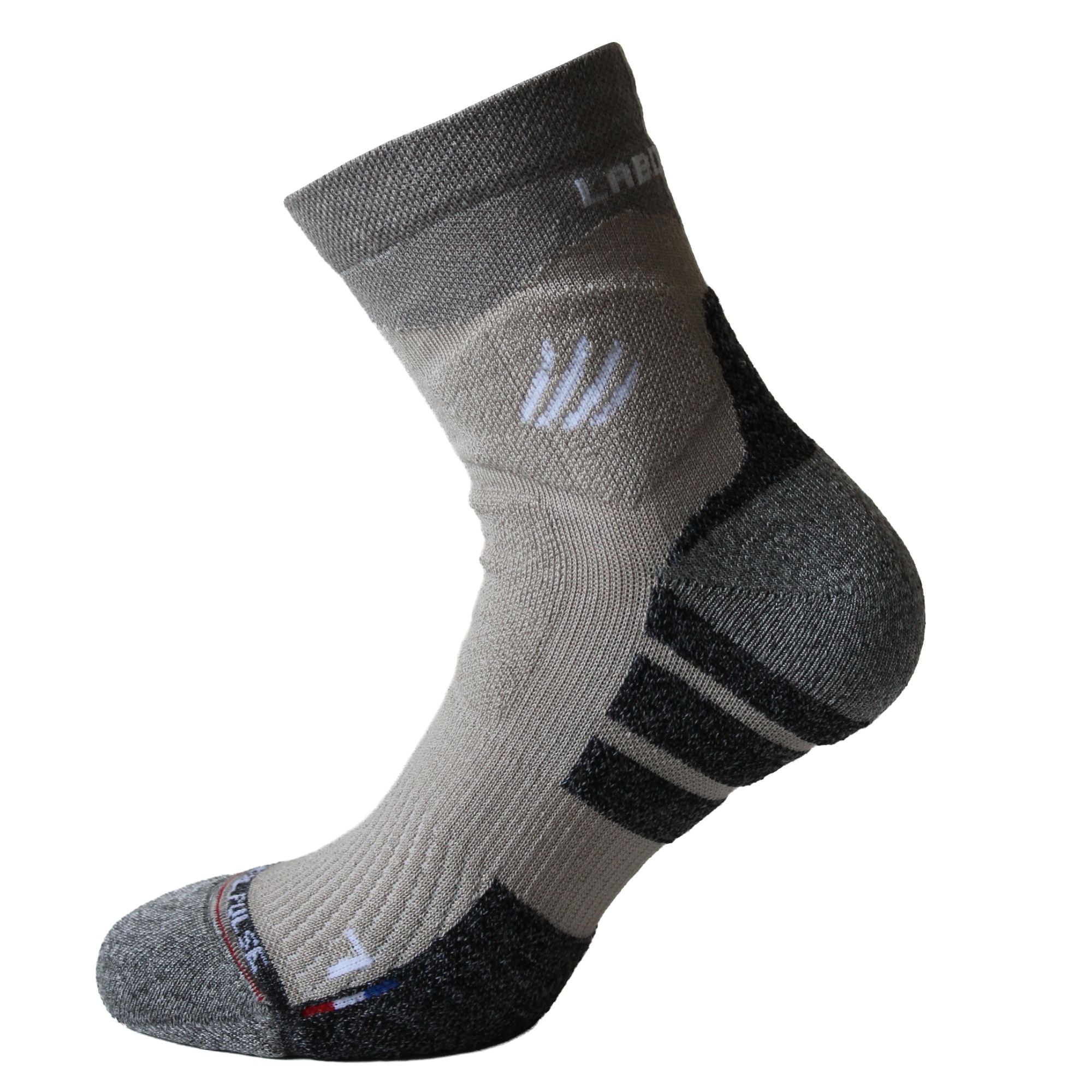 Socquettes Randonnée PULSE Lin Tencel Beige