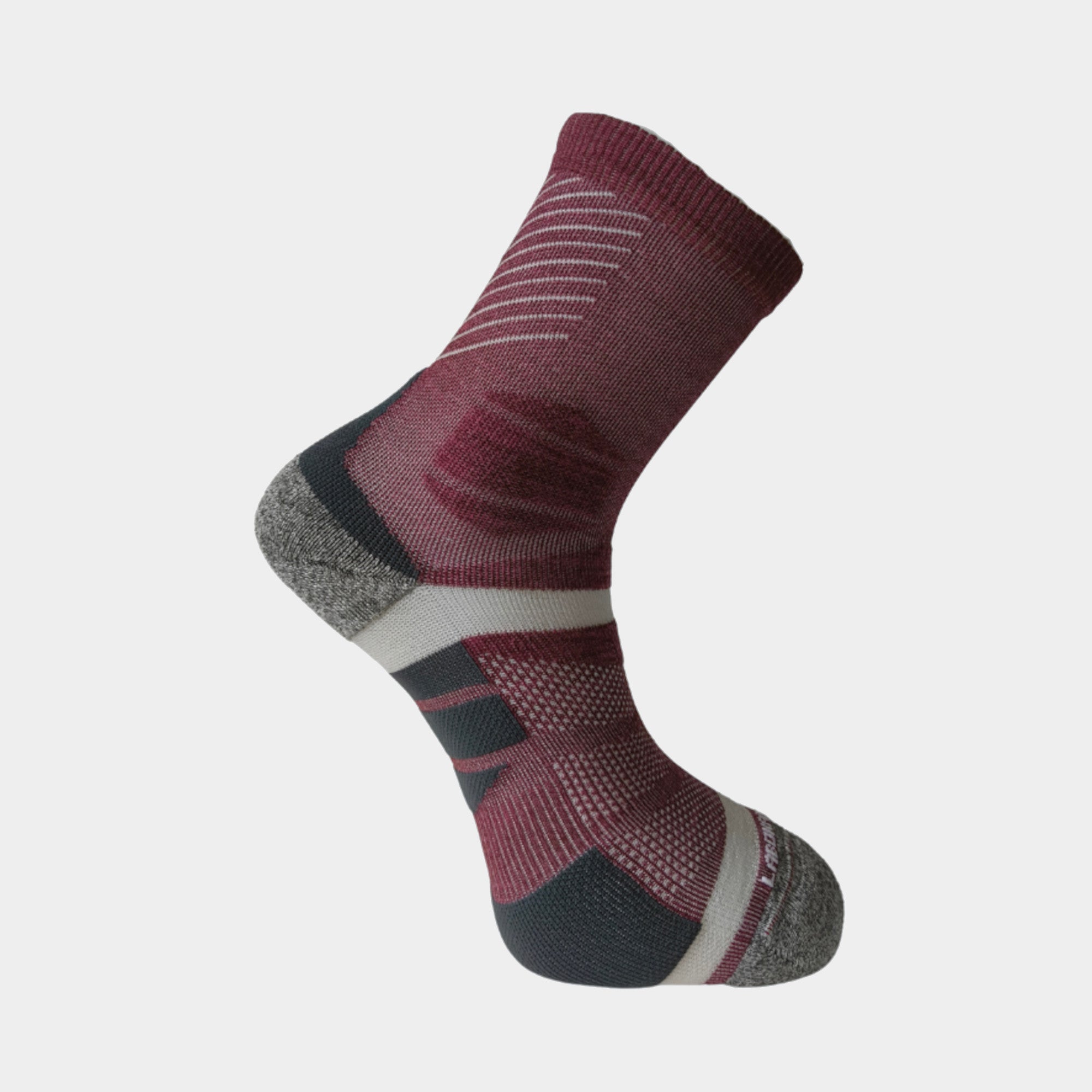 Chaussettes Trail Pulse Bordeaux