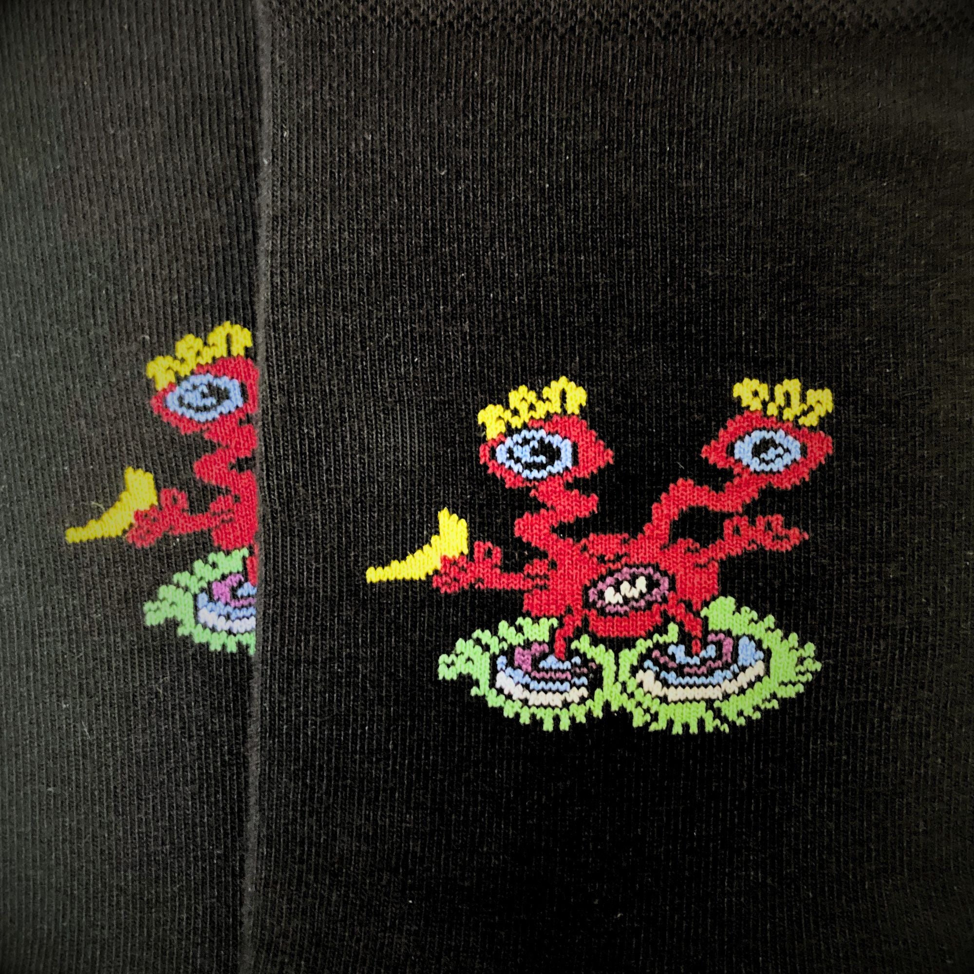 Chaussettes Le monstre rouge - coton