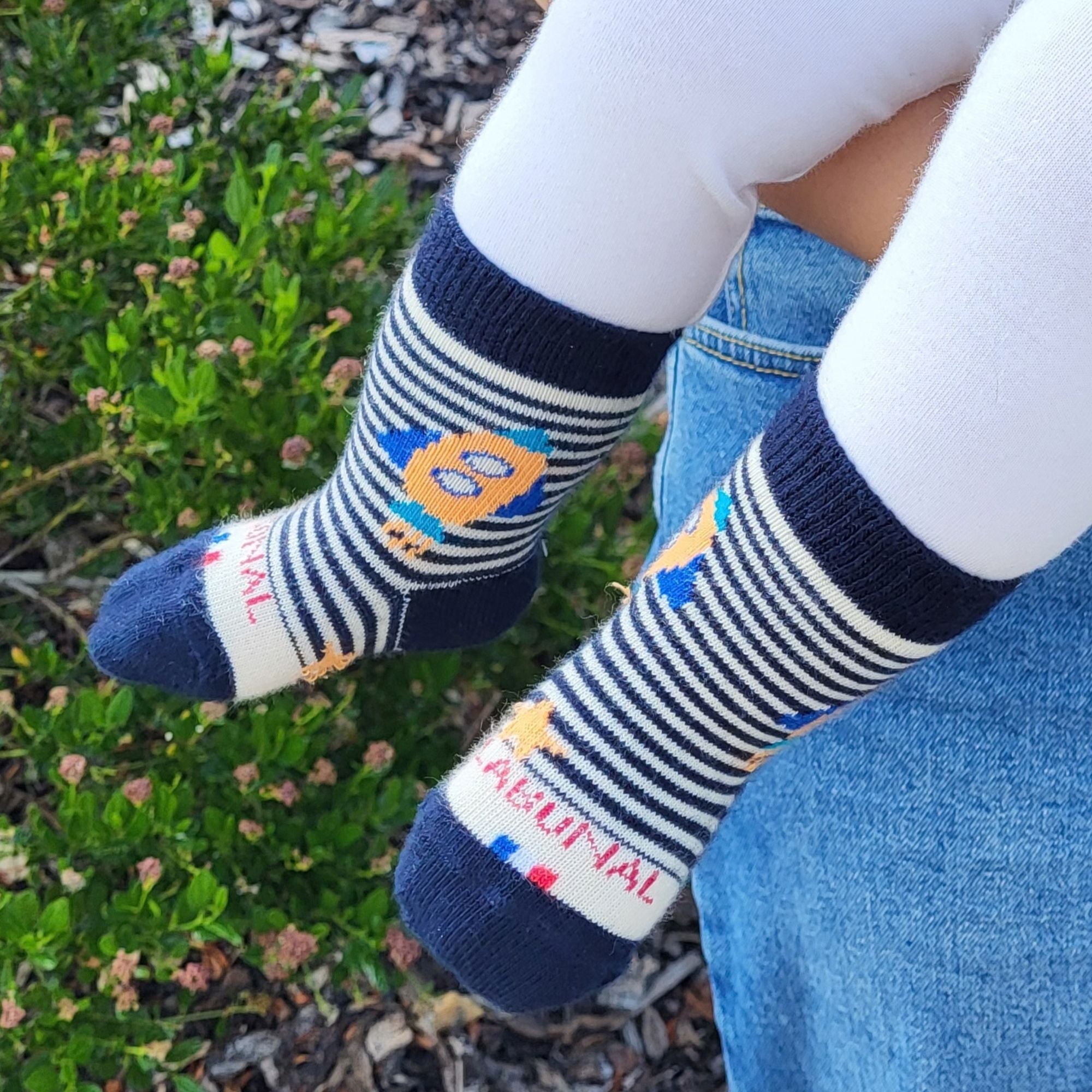 Chaussettes en coton fusée bébé