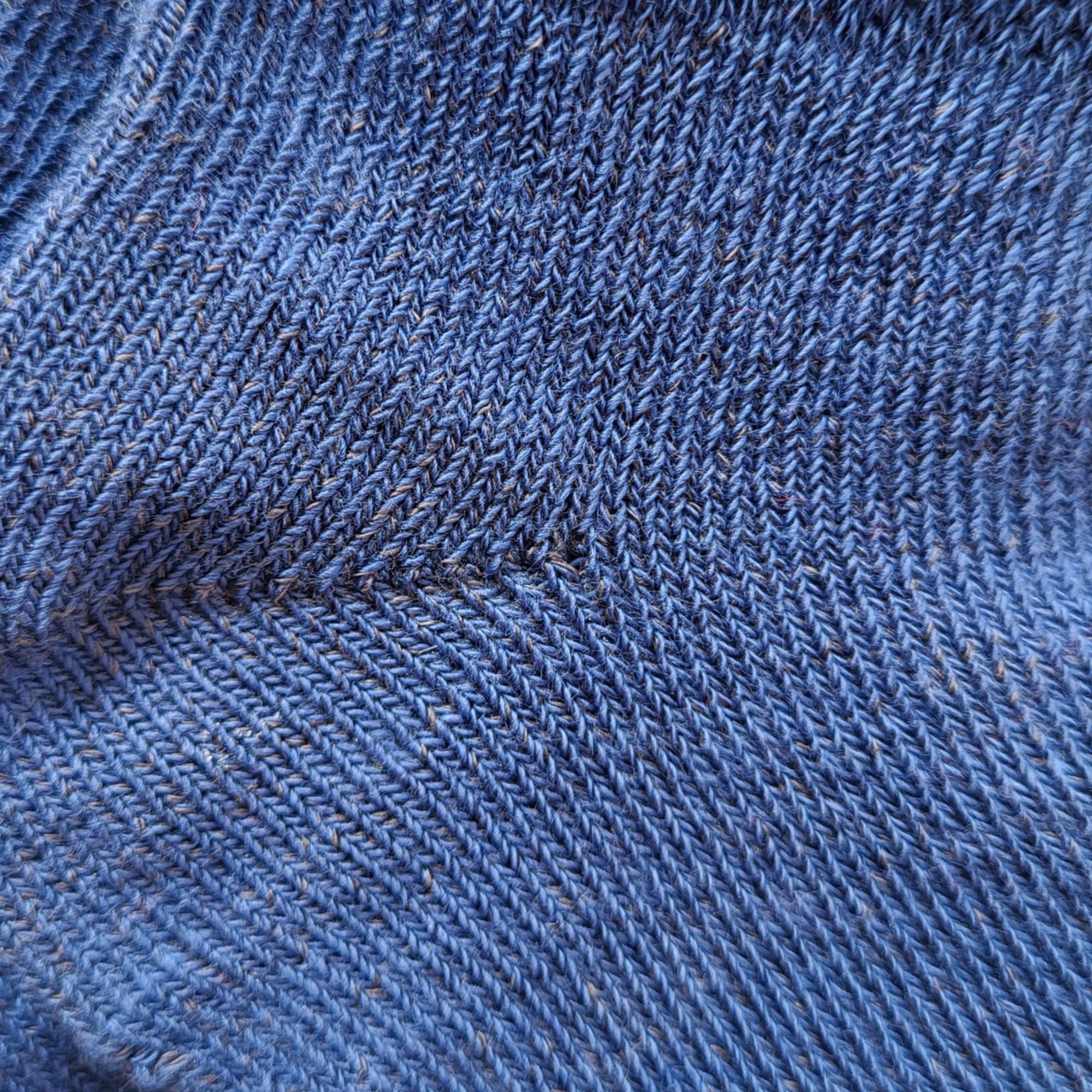 Chaussettes coton bleu bébé