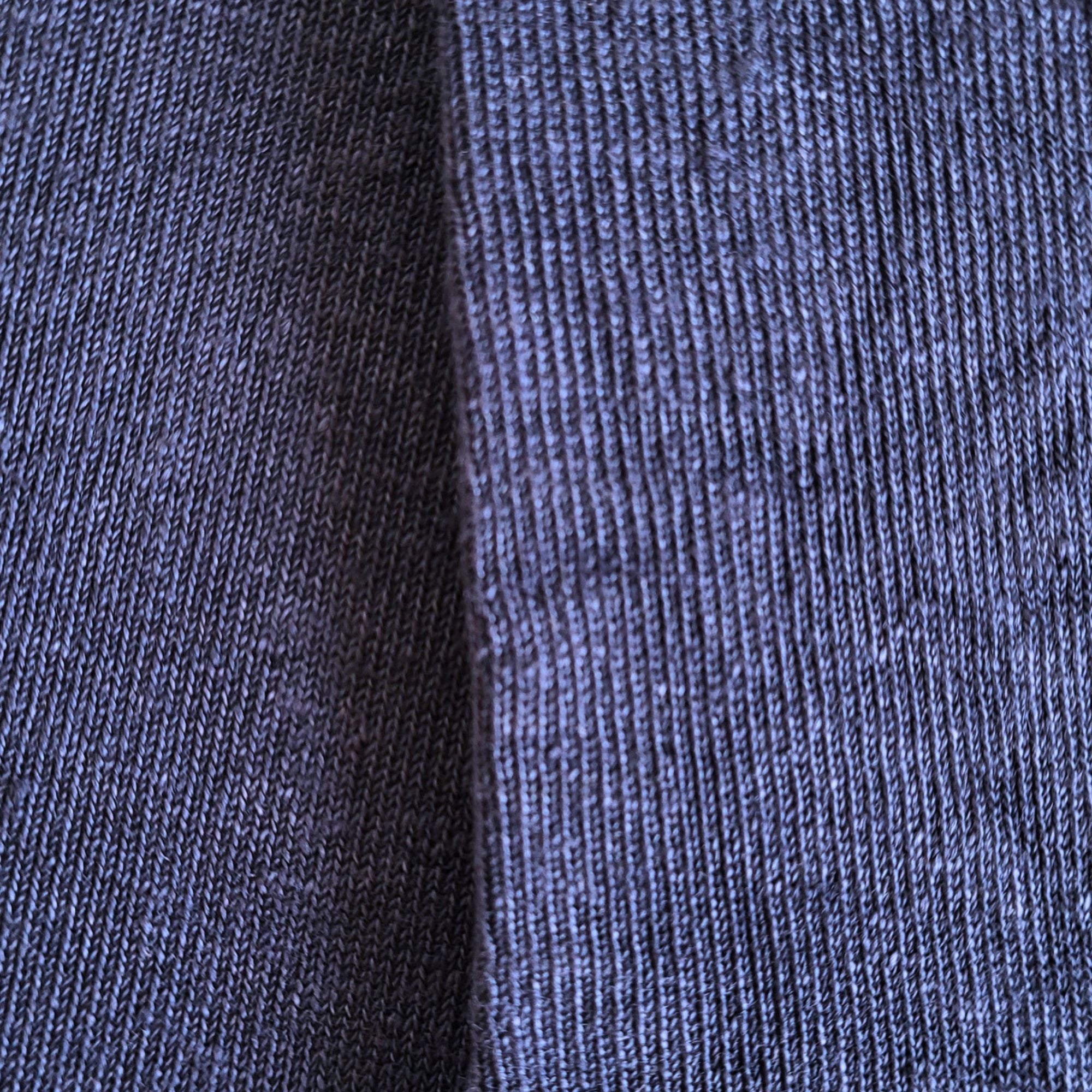 Chaussettes en lin bleu marine homme