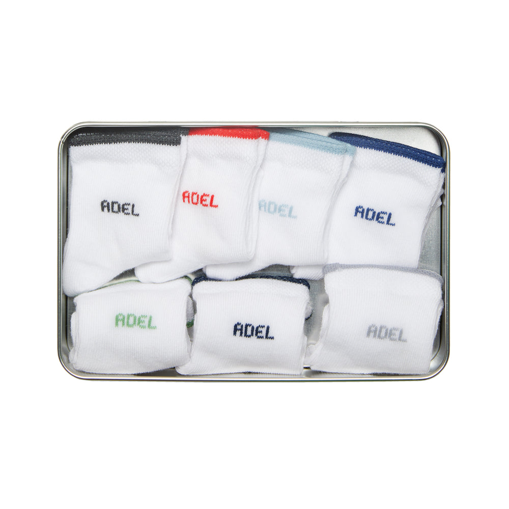 Coffret Layettes personnalisées Garçon Coton Blanc