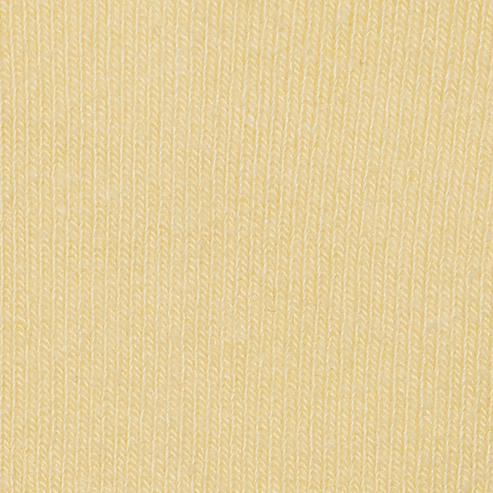 Chaussettes Non Comprimantes en coton Jaune - Unies