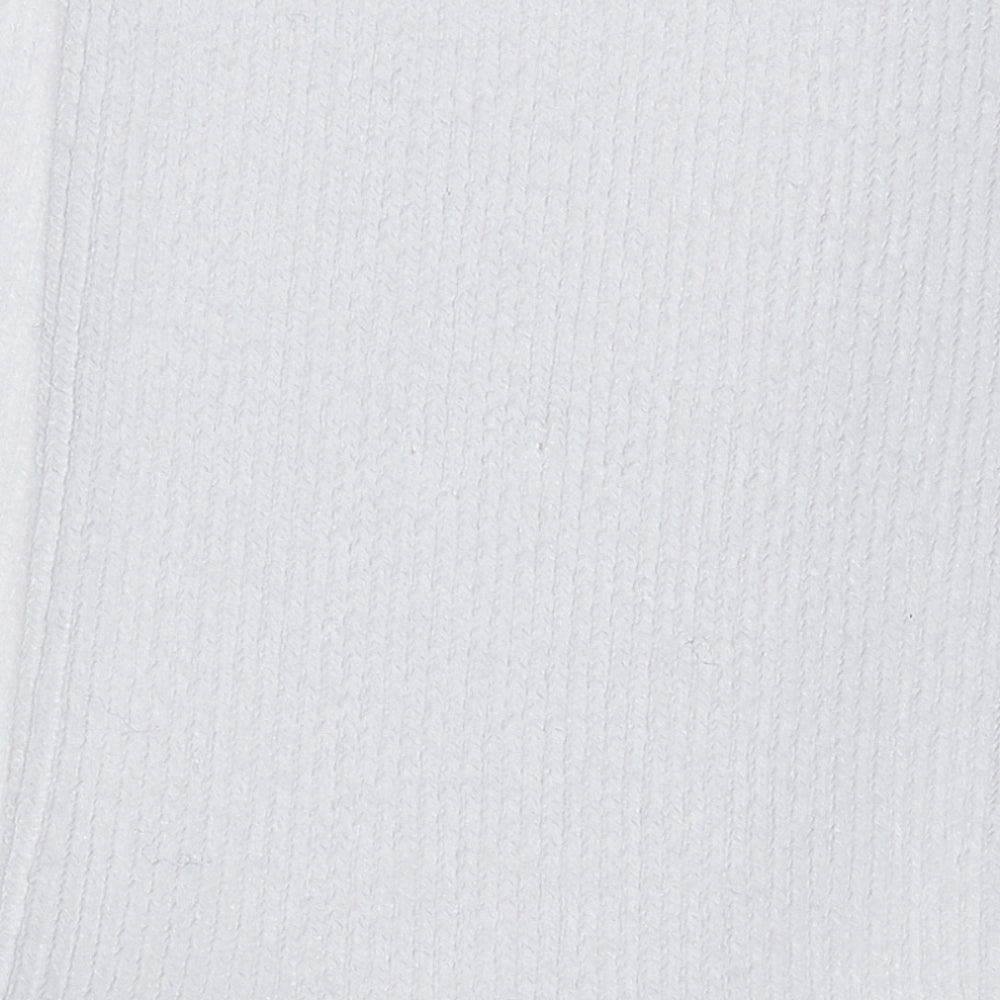 Chaussettes Non Comprimantes en coton Blanc - Unies