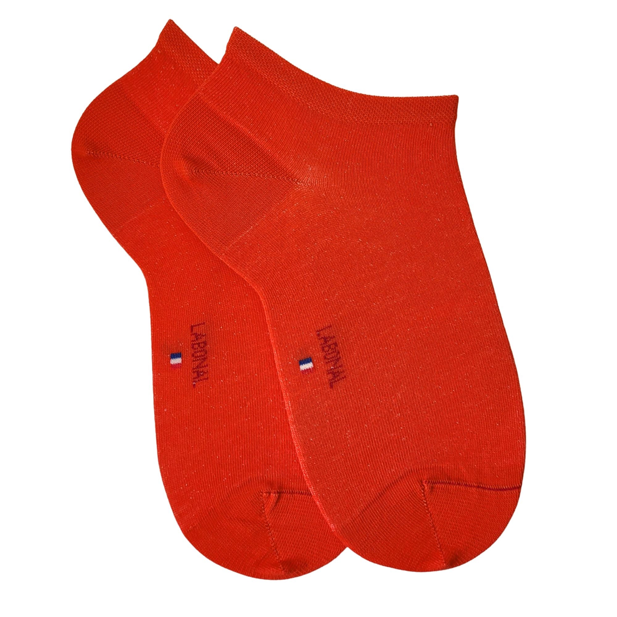 Mini-socquettes orange unies