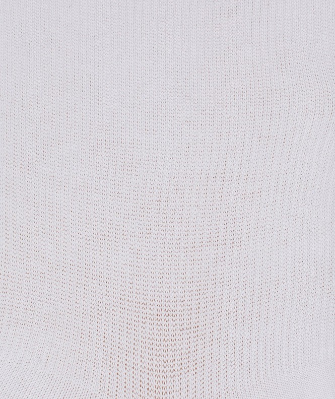 Socquettes Jersey Coton Blanc