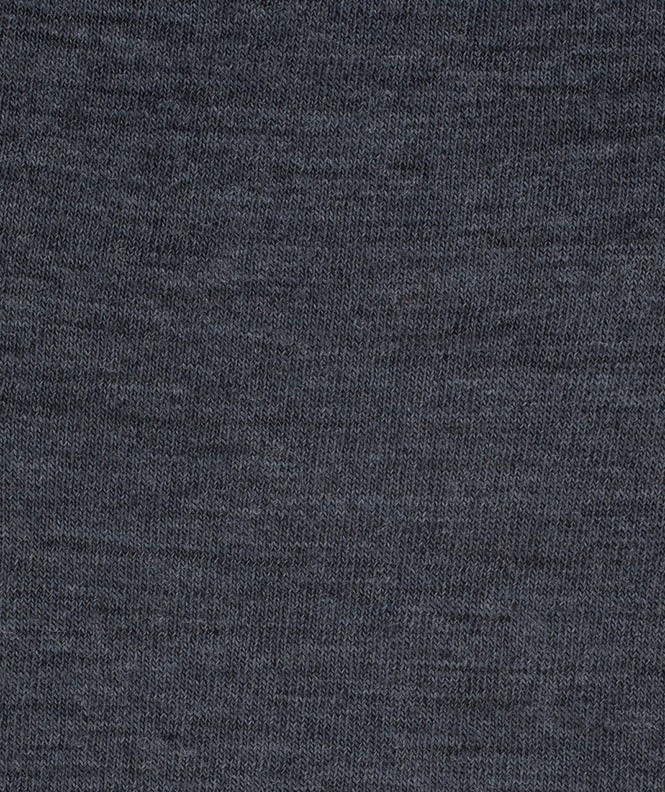 Chaussettes Jersey intérieur coton, extérieur Laine Bleu