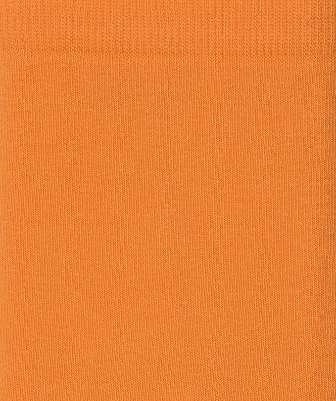 Chaussettes Unies jersey Coton Orange