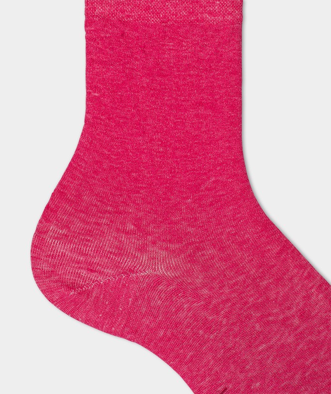 Chaussettes Unies jersey Lin Rose