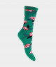chaussettes roses all over Vert