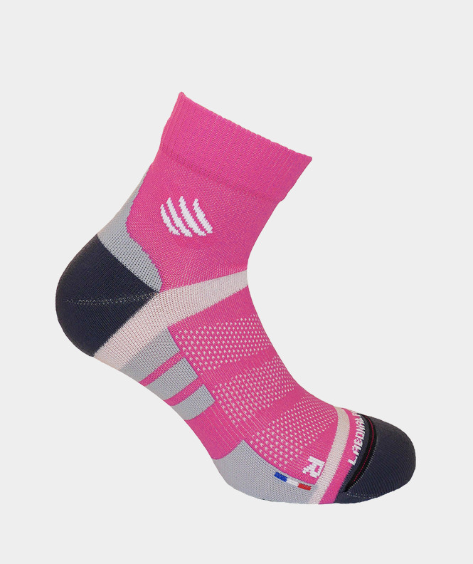 Socquettes Pulse Running - Pink Flash