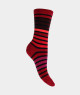 Chaussettes Larges Rayures Coton Cardinal