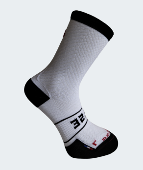 Chaussettes Pulse cyclisme Blanc