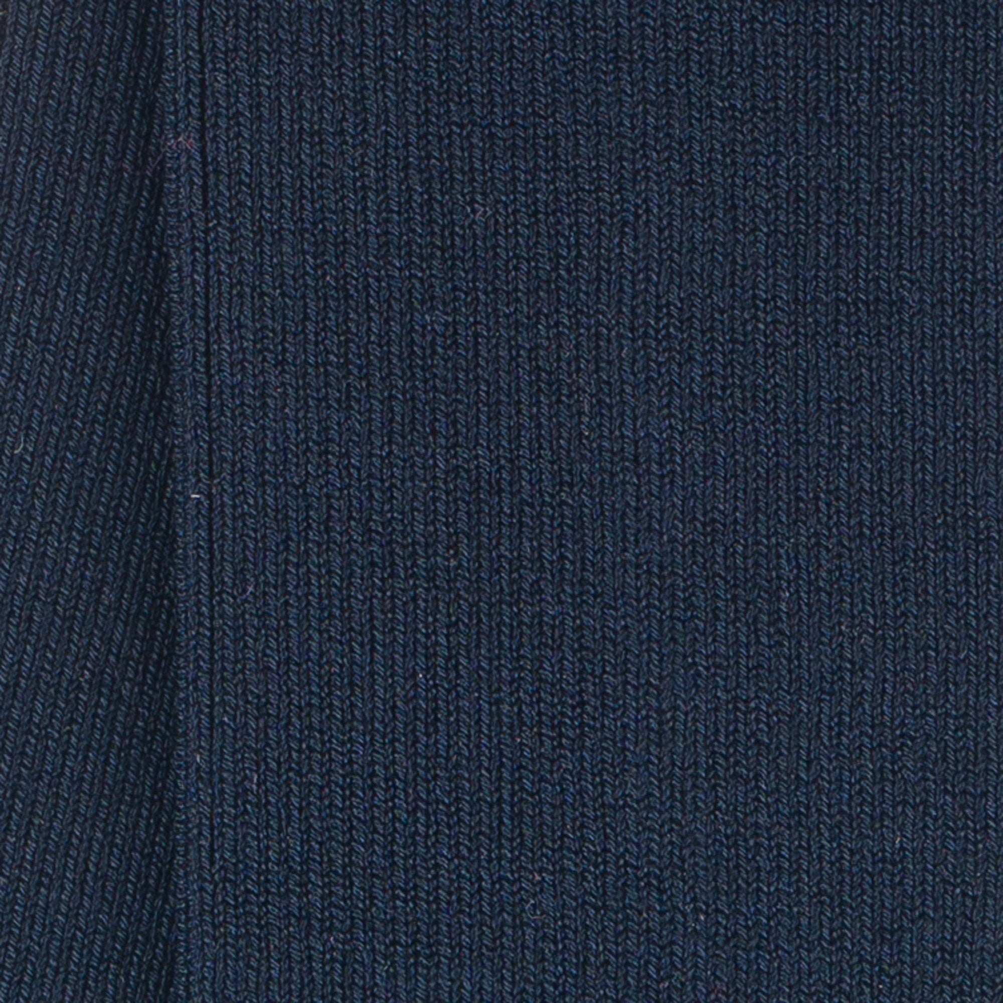 Chaussettes Non Comprimantes en fil d'écosse Marine - Unies