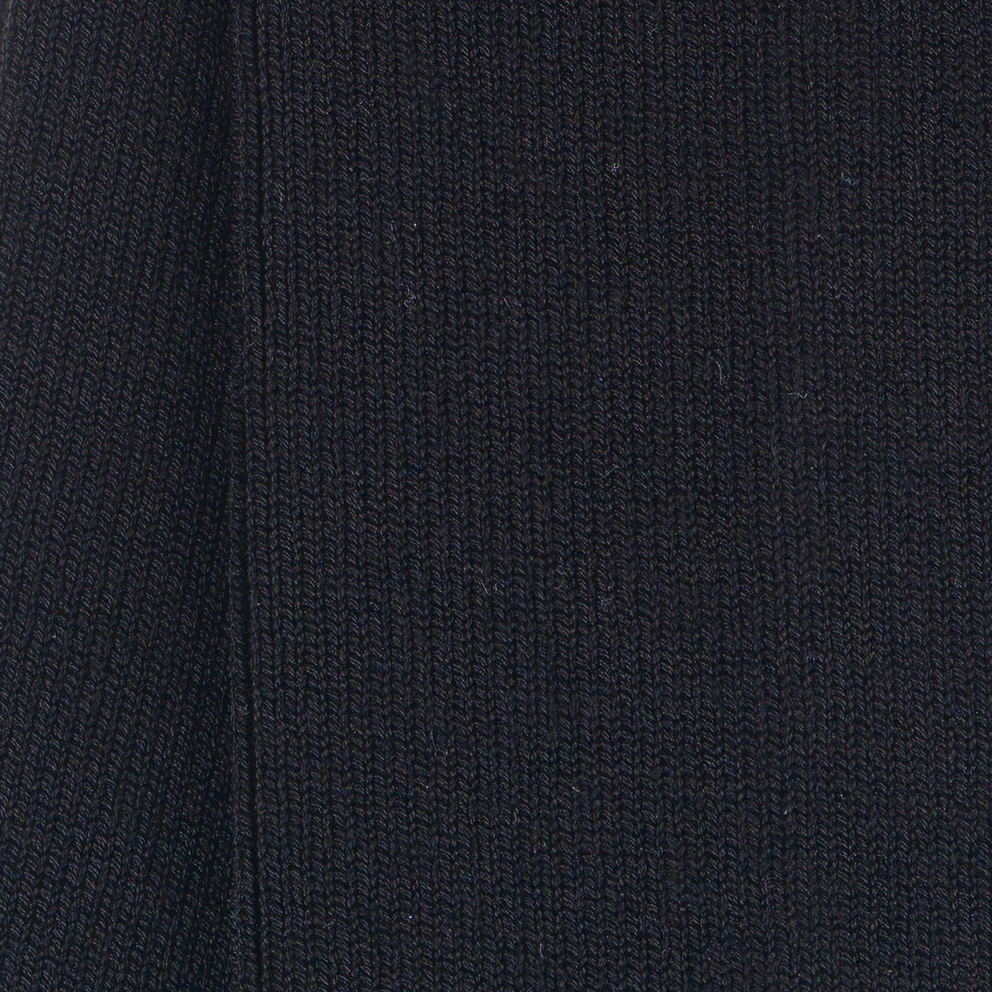 Chaussettes Non Comprimantes en fil d'écosse Noir - Unies