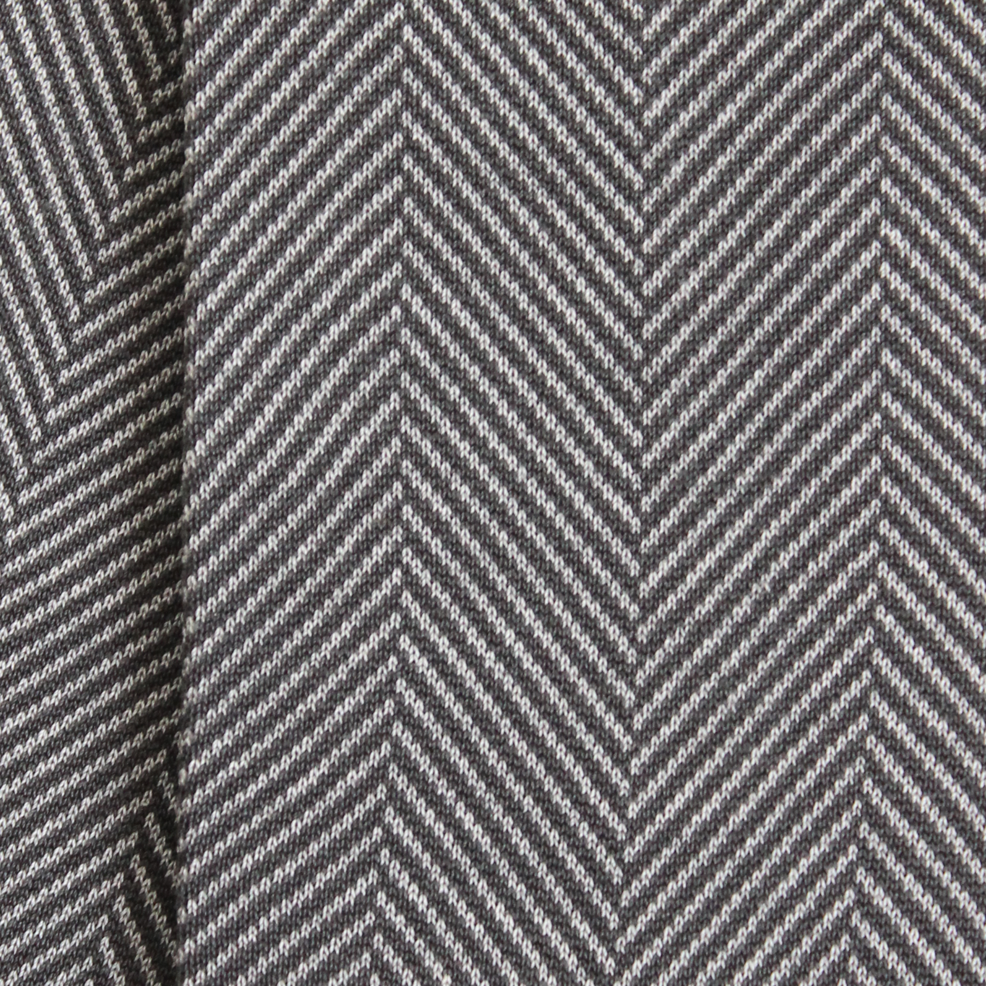 Chaussettes en fil d'écosse Gris - Chevrons