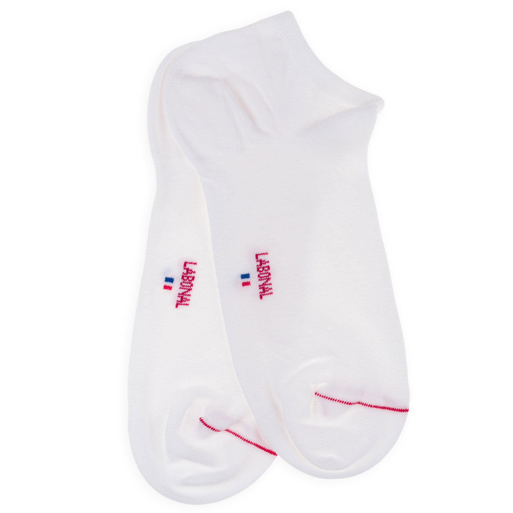 Mini-socquettes en coton Blanc - Unies jersey