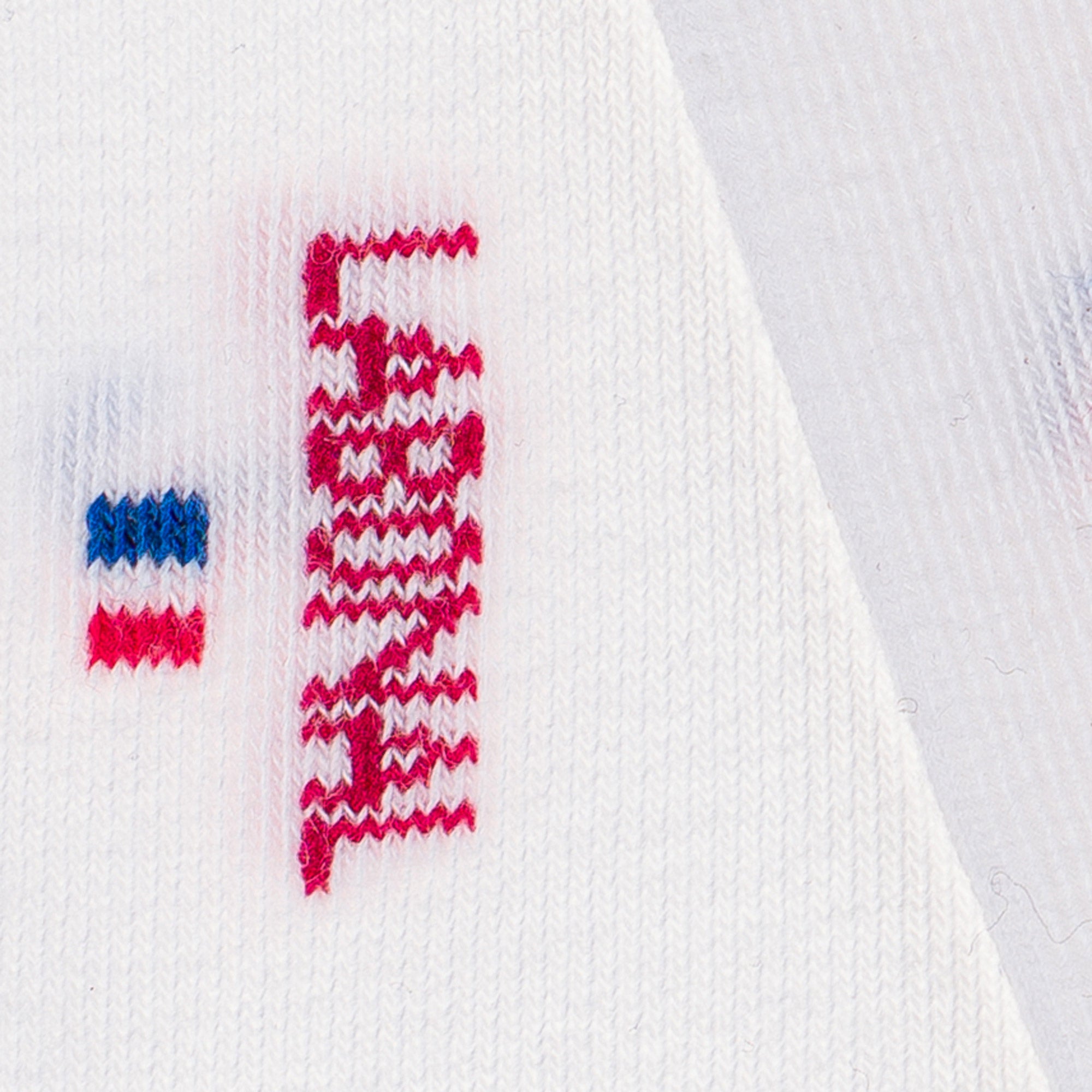 Mini-socquettes en coton Blanc - Unies jersey