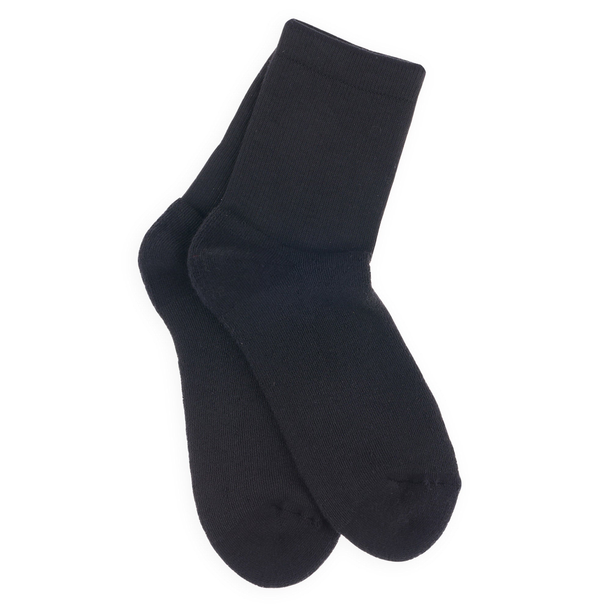 Socquettes running bouclette semelle coolmax Noir