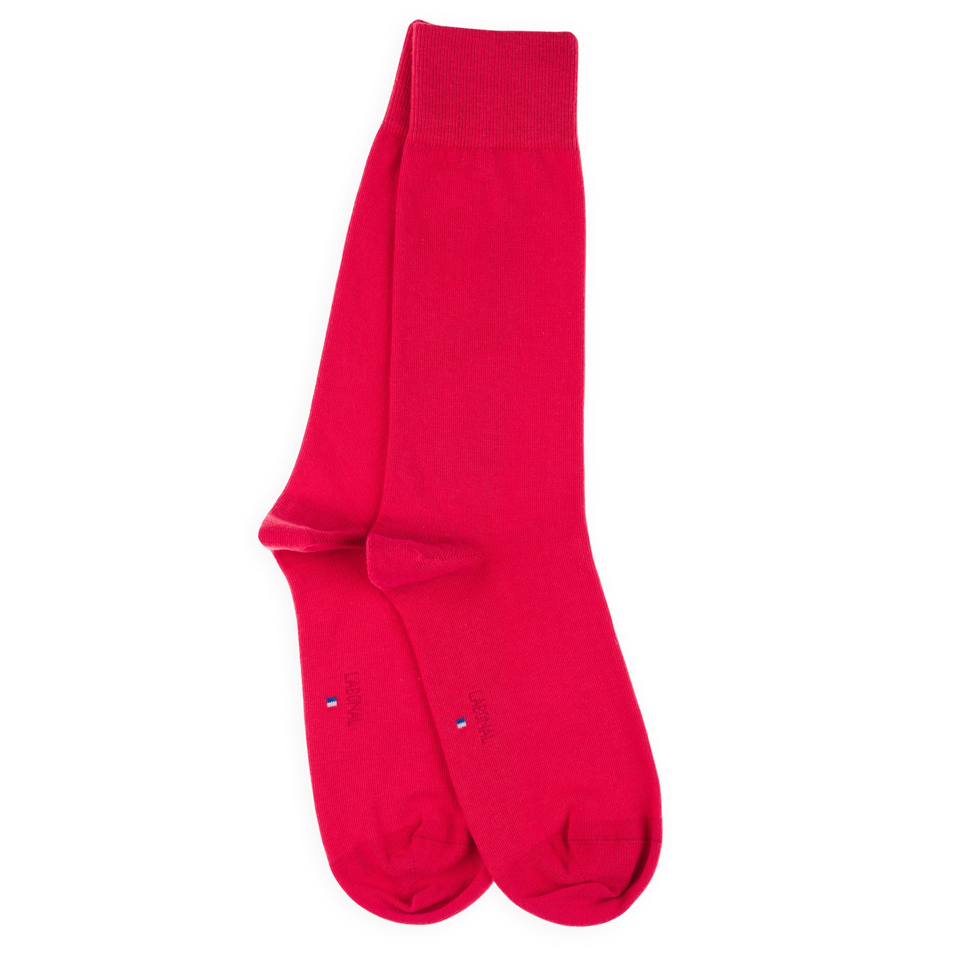 Chaussettes Tube Vintage Russell National Sport - Rayures Rouges/grises - Taille 9-15 - USA
