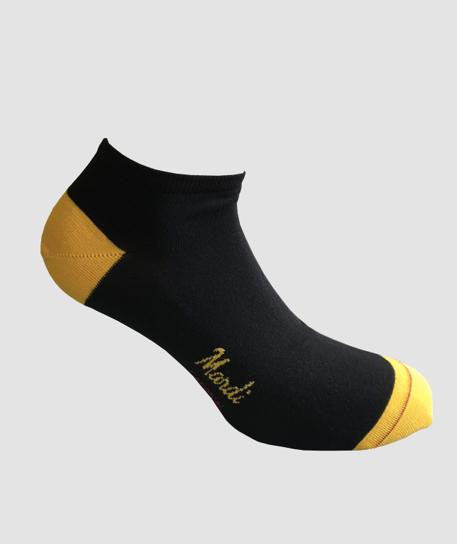 Coffret Semainier Mini-Socquettes Homme Coton Noir