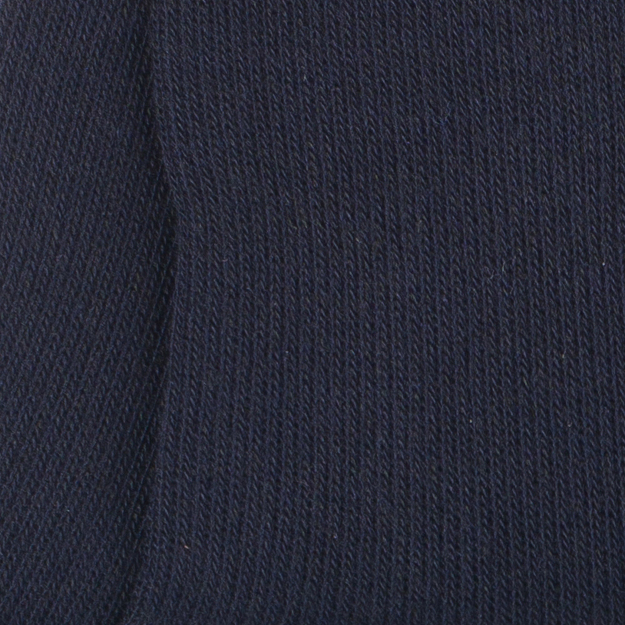 Socquettes en coton Marine - Unies