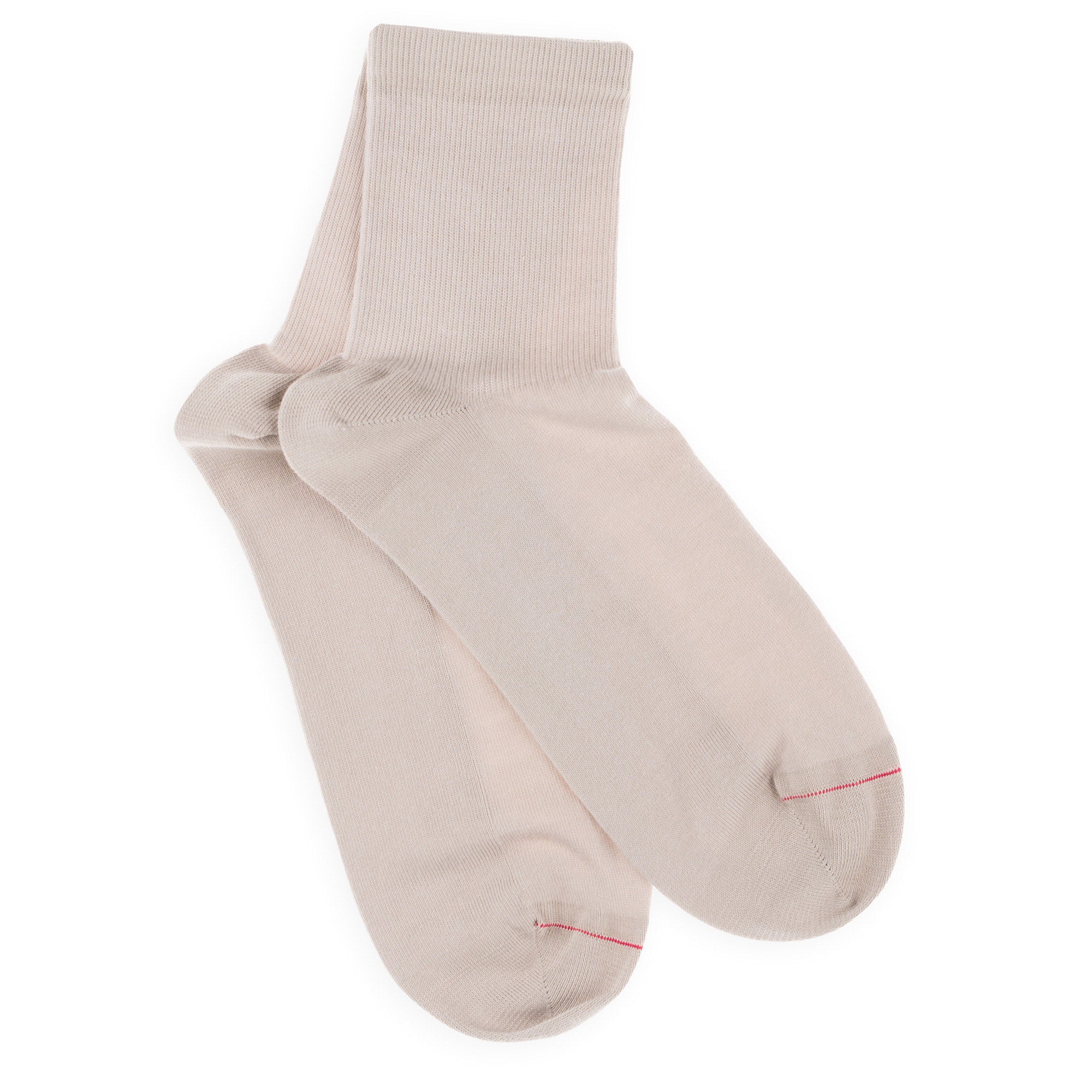 Socquettes en coton Gris argento - Unies