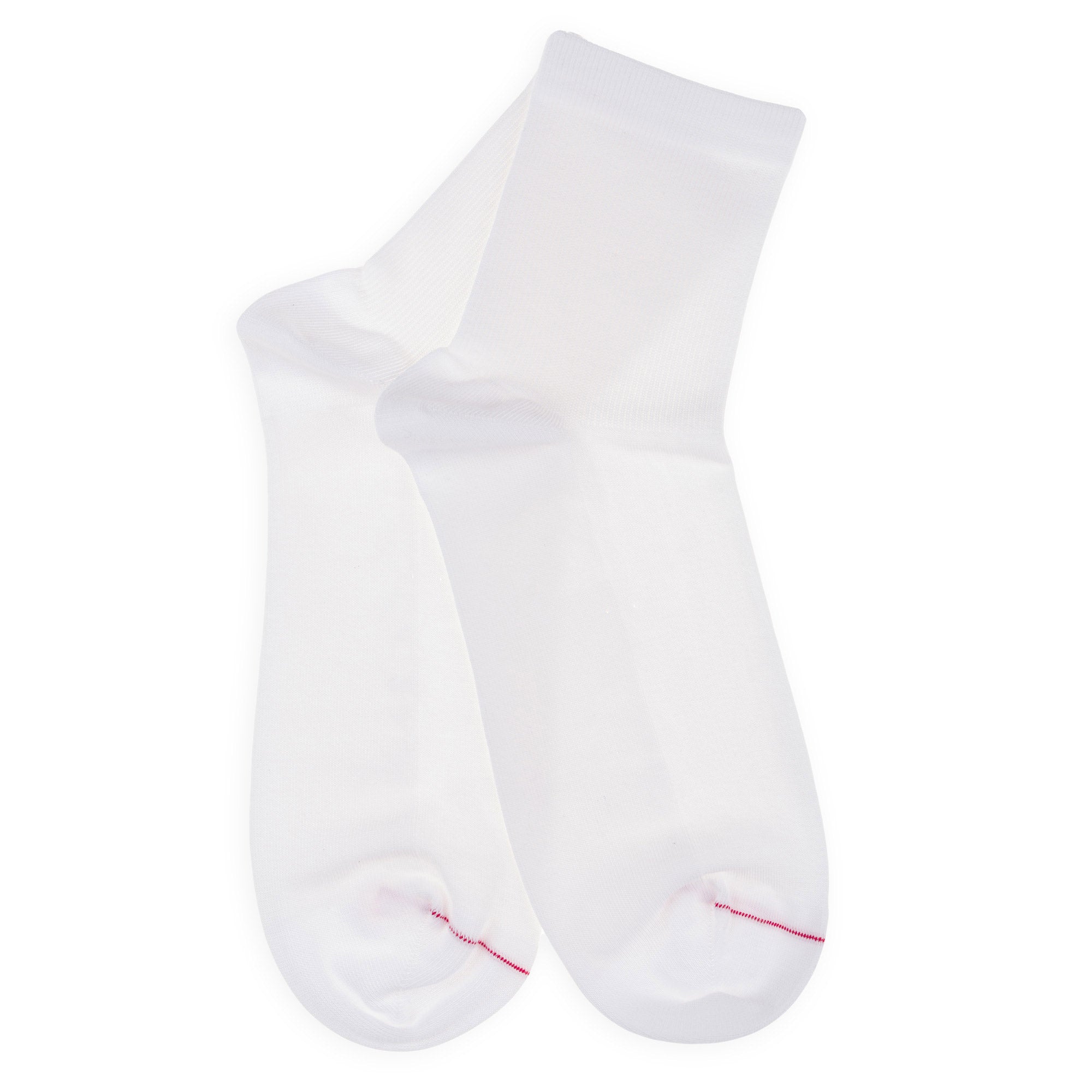 Socquettes en coton Blanc - Unies
