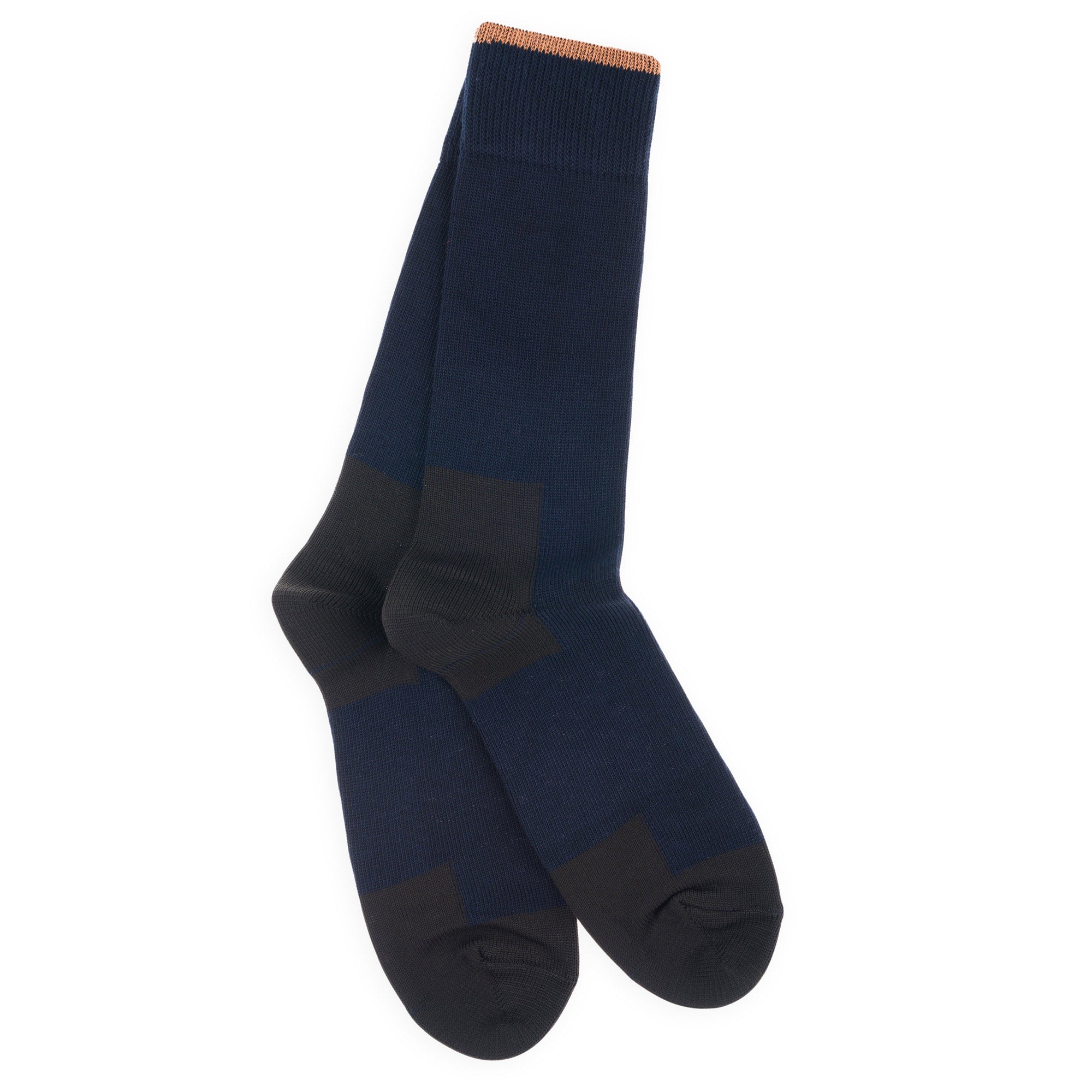 Chaussettes de sécurité jersey coton Marine