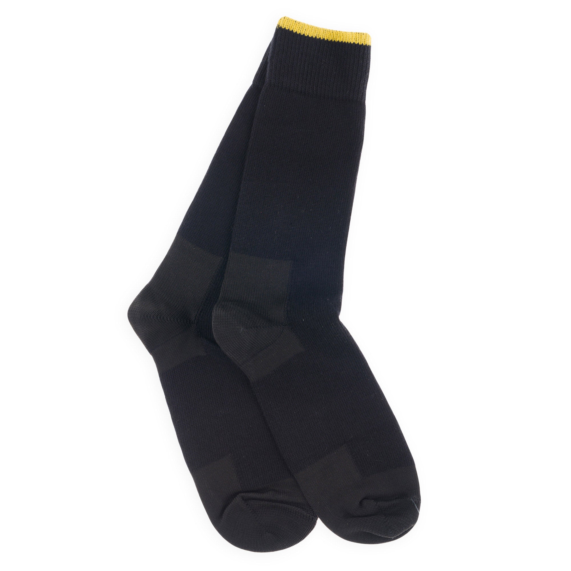 Chaussettes de sécurité jersey coton Noir