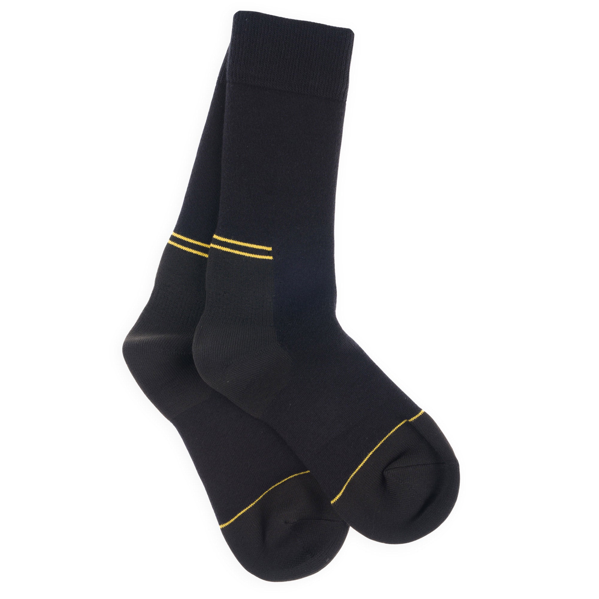 Chaussettes de sécurité en coton Noir - Bouclette
