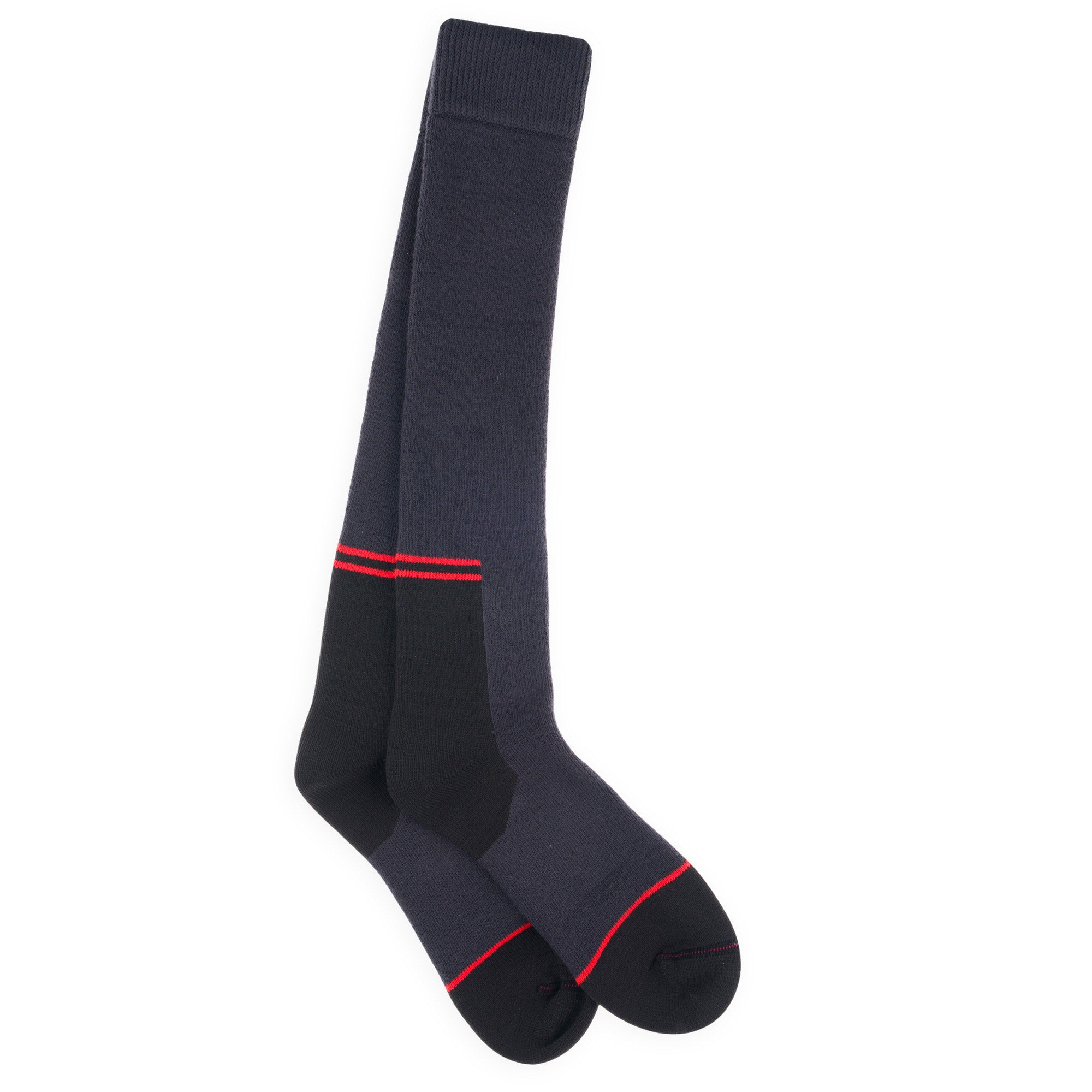 Chaussettes hautes de sécurité en coton Anthracite - Bouclette