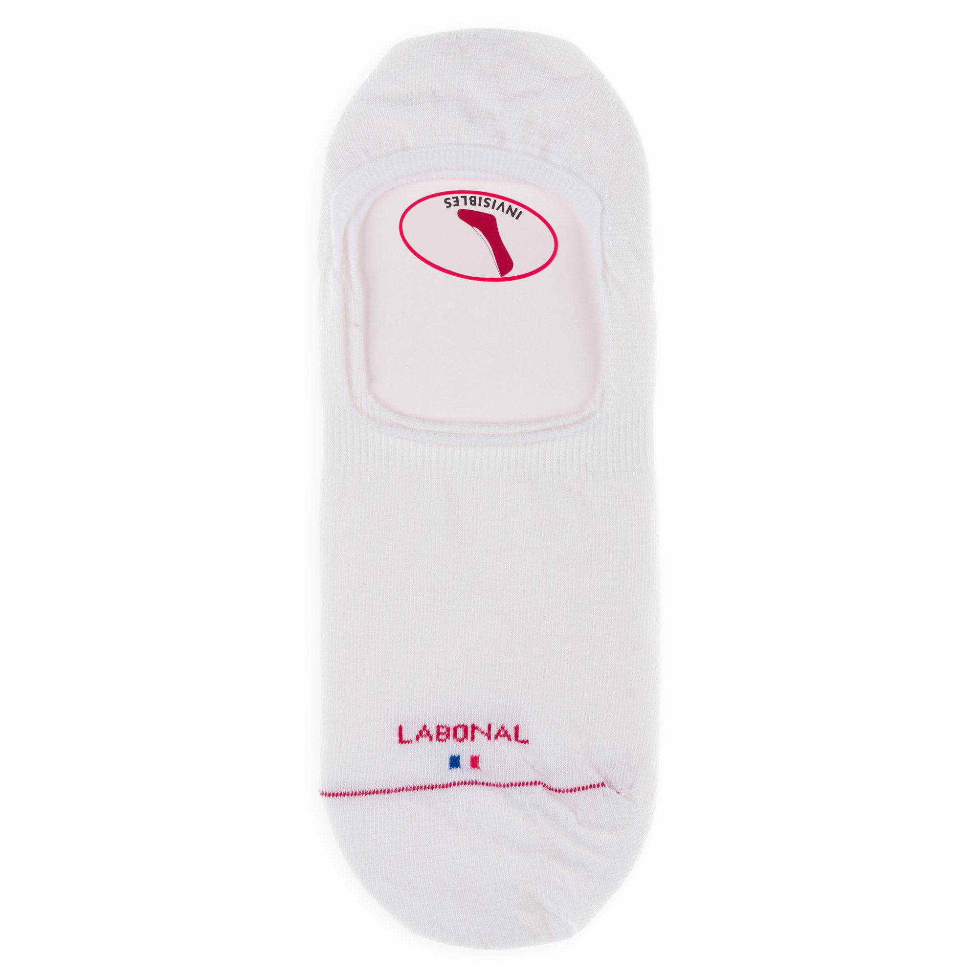 Chaussettes invisibles coolmax Blanc - Unies
